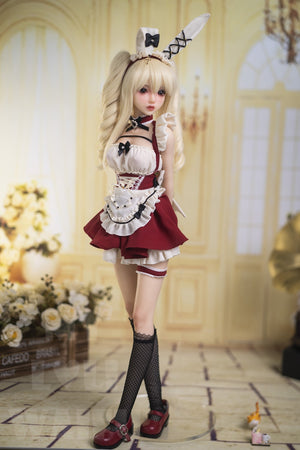 Lolita M1 sexdukke (Min loli waifu 60 cm c-cup silikone)