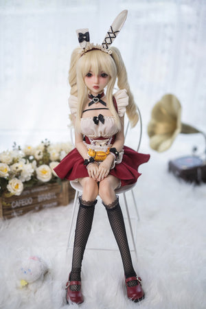 Lolita M1 sexdukke (Min loli waifu 60 cm c-cup silikone)