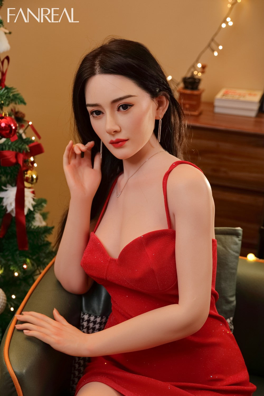 Ling sexdukke (FanReal Doll 170 cm d-cup silikone)