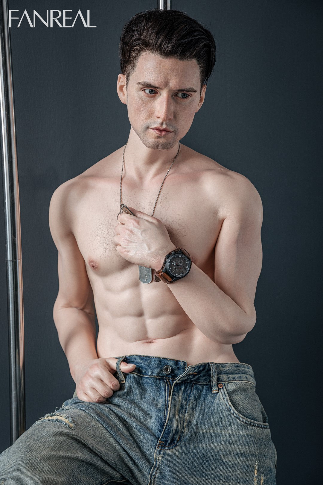 Henry Male sexdukke (FanReal Doll 173 cm silikone)