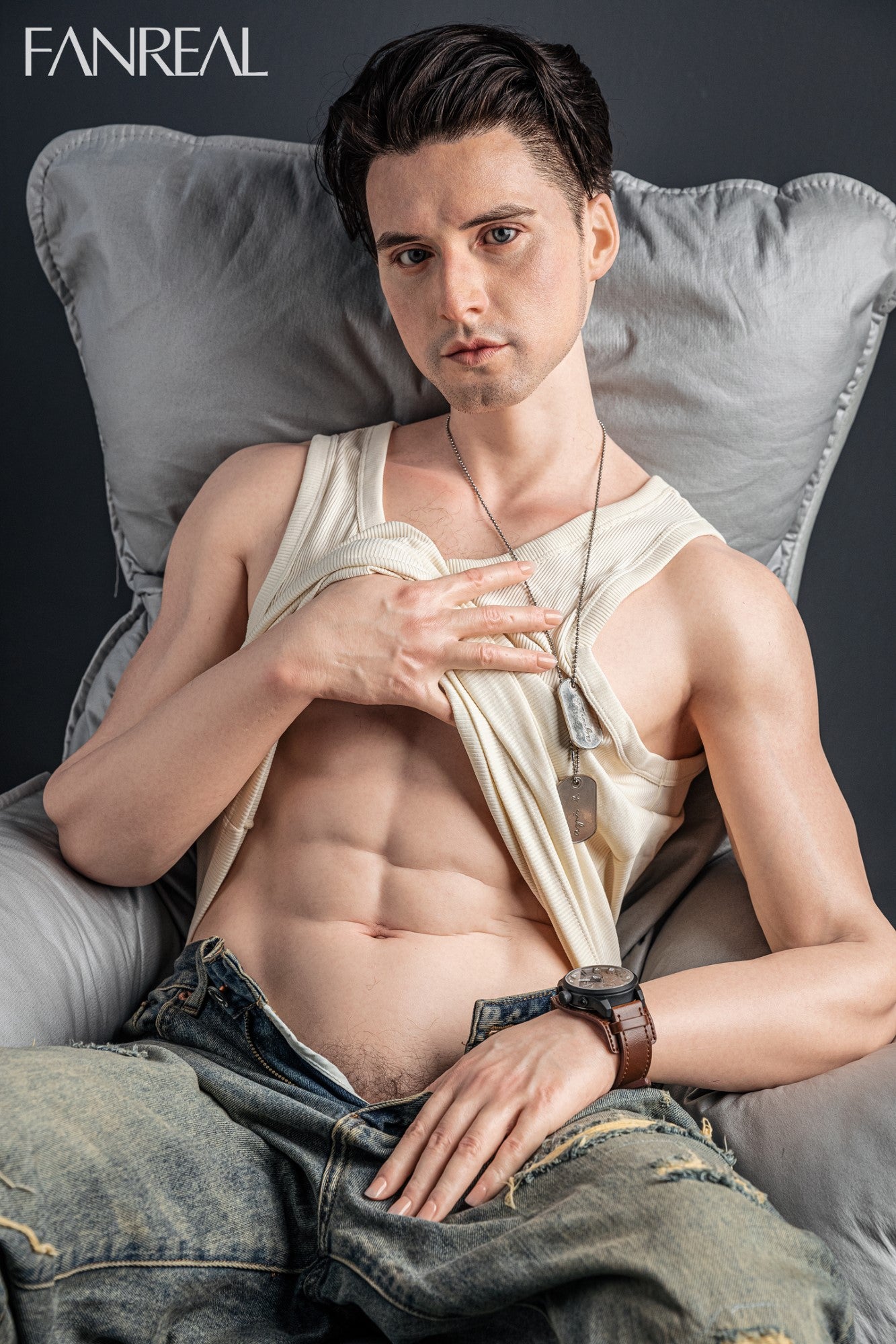 Henry Male sexdukke (FanReal Doll 173 cm silikone)