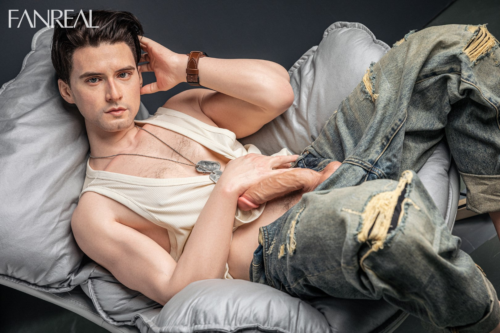 Henry Male sexdukke (FanReal Doll 173 cm silikone)