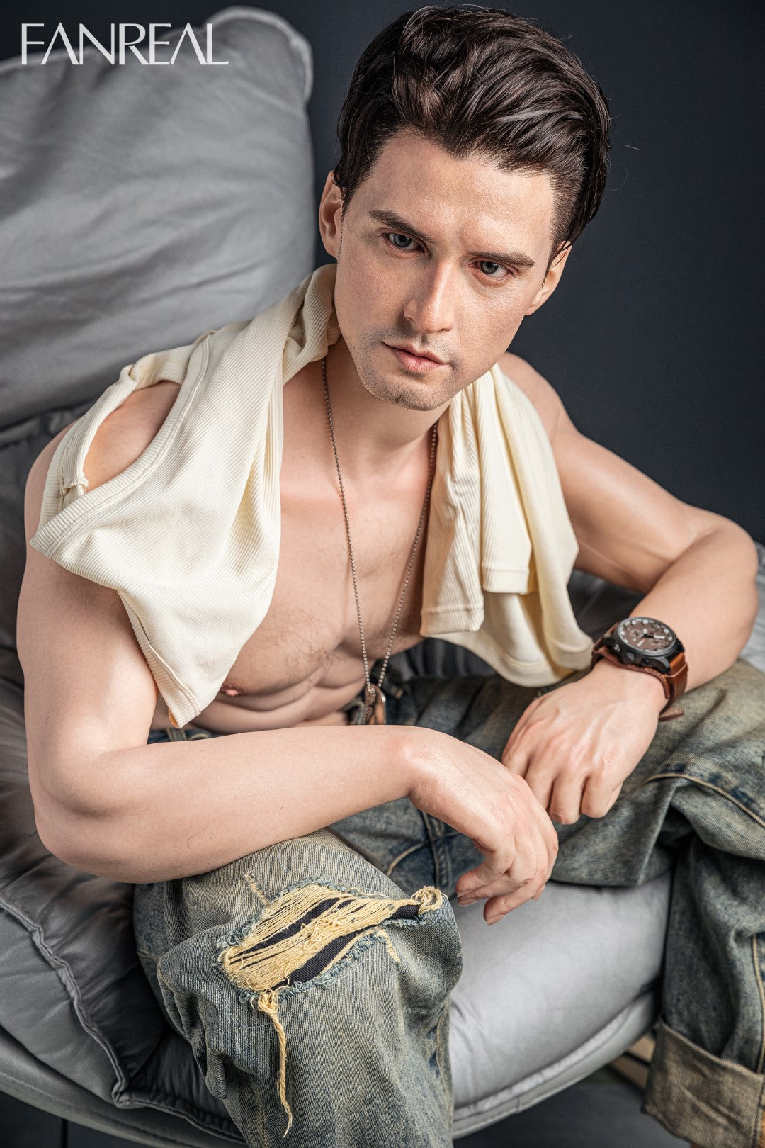 Henry Mand sexdukke (FanReal Doll 173 cm silikone)