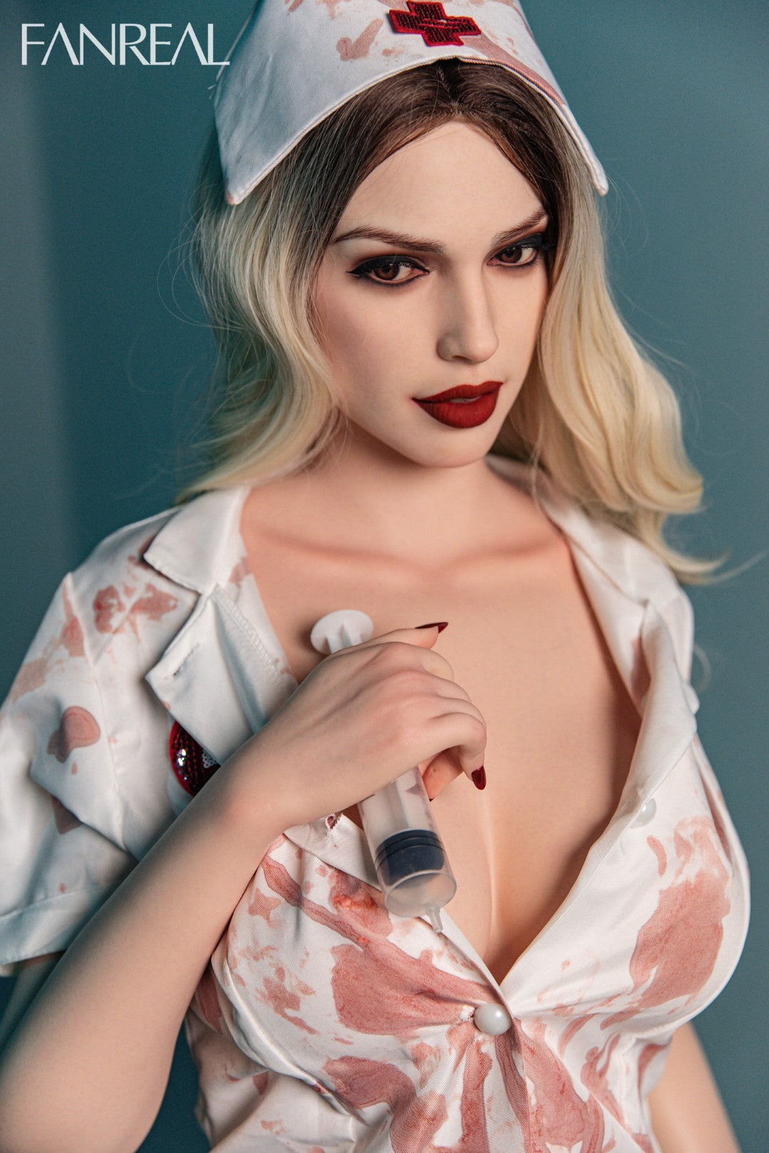 Dele sexdukke (FanReal Doll 172 cm E-cup silikone)