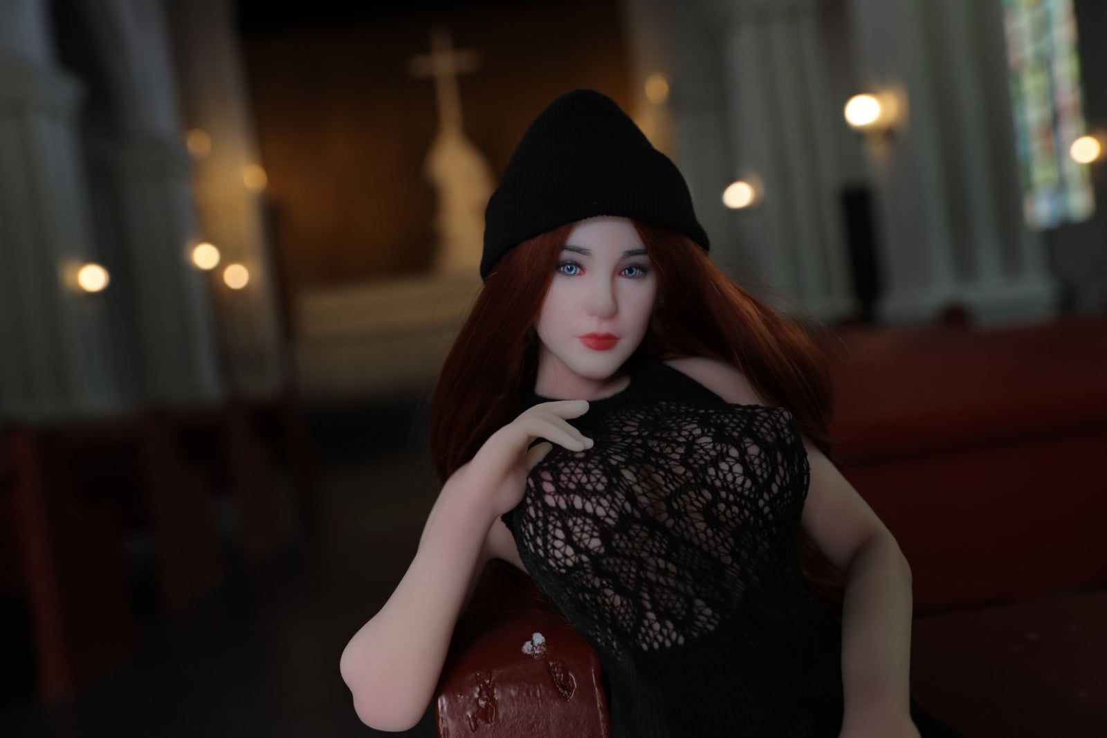 Mani sexdukke (Climax Doll Mini 60 cm F-cup silikone)