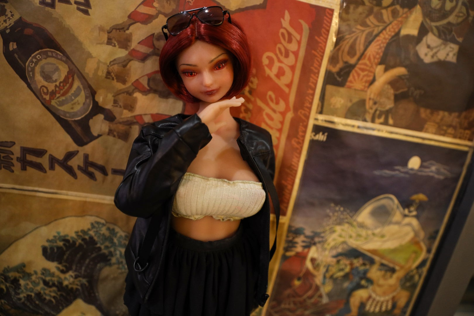 Masami sexdukke (Climax Doll Mini 60 cm f-cup silikone)