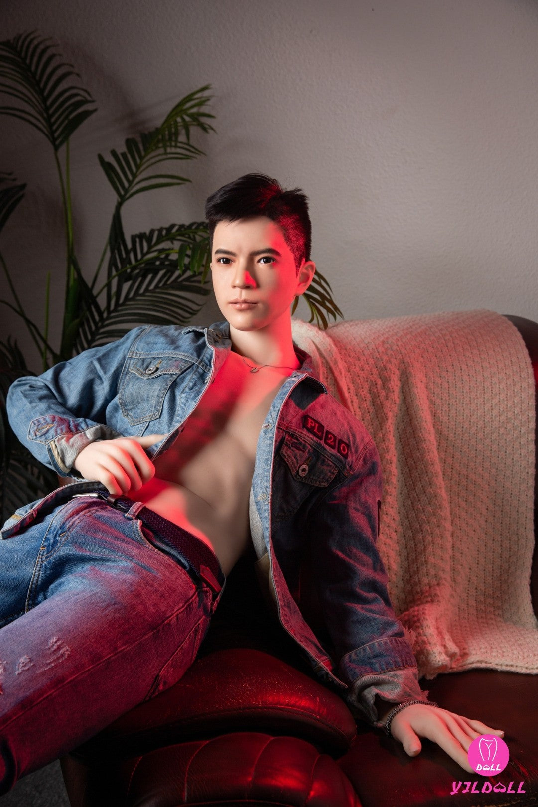 Edward Mand sexdukke (YJL Doll 177 cm MD018 silikone)