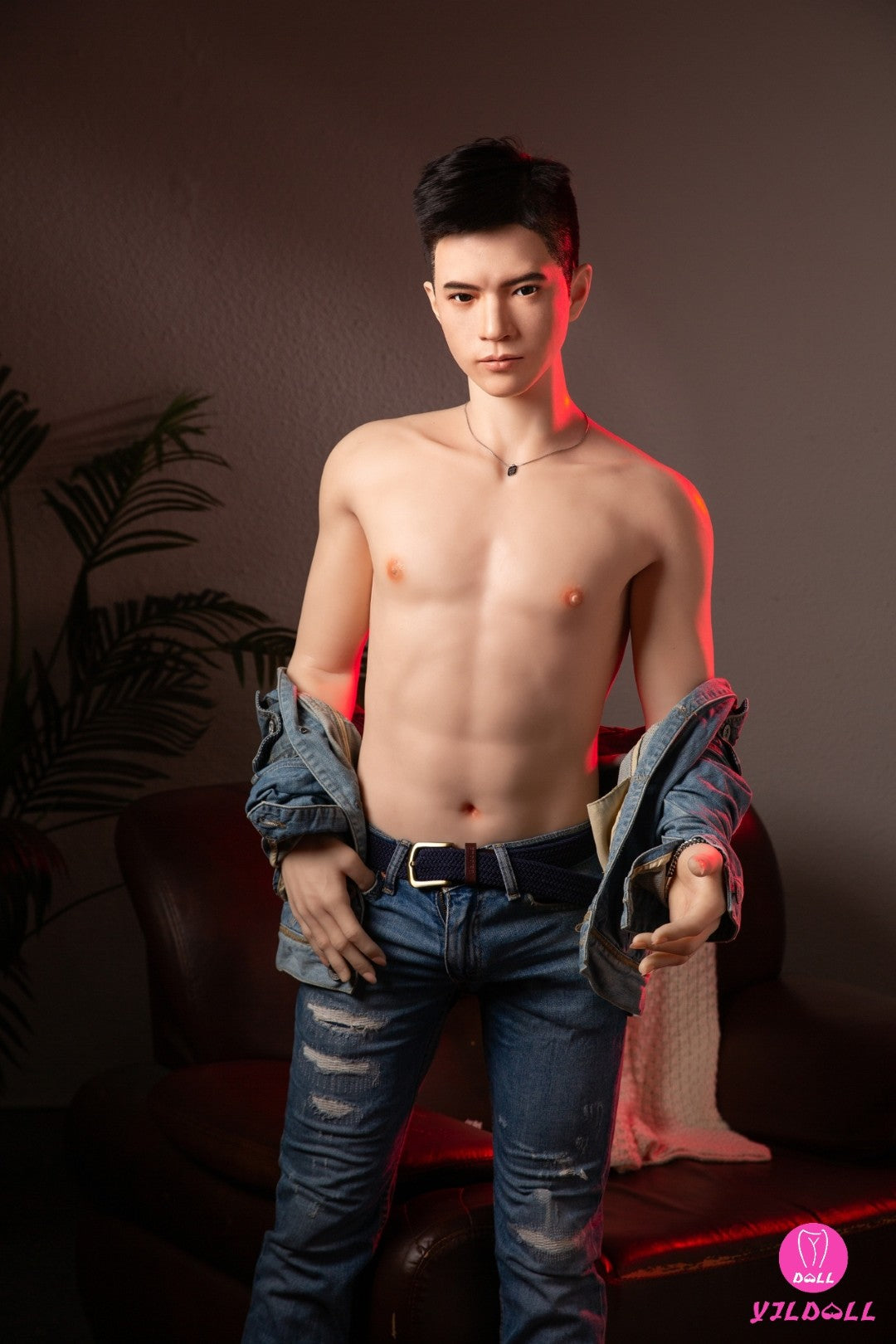 Edward Mand sexdukke (YJL Doll 177 cm MD018 silikone)