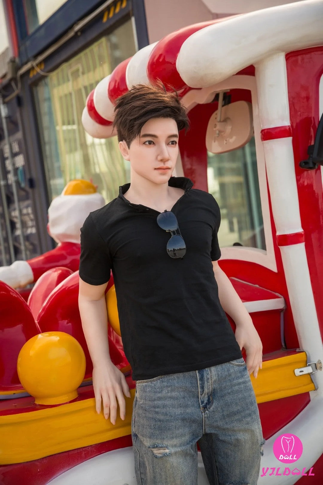 Jack Mand sexdukke (YJL Doll 177 cm MD010 silikone)