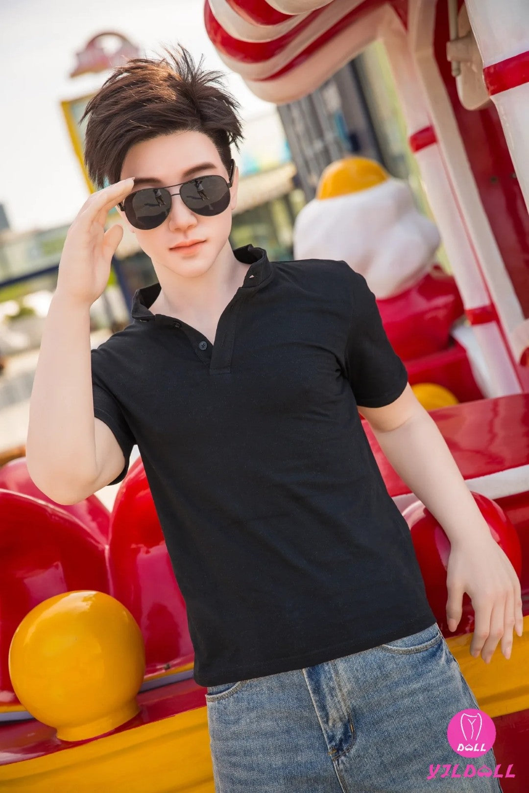 Jack Male sexdukke (YJL Doll 177 cm MD010 silikone)