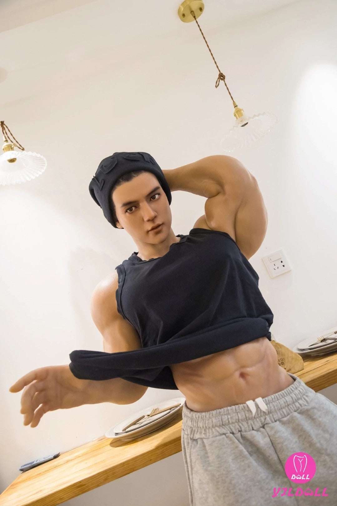 Richard Mand sexdukke (YJL Doll 180 cm MD012 silikone)