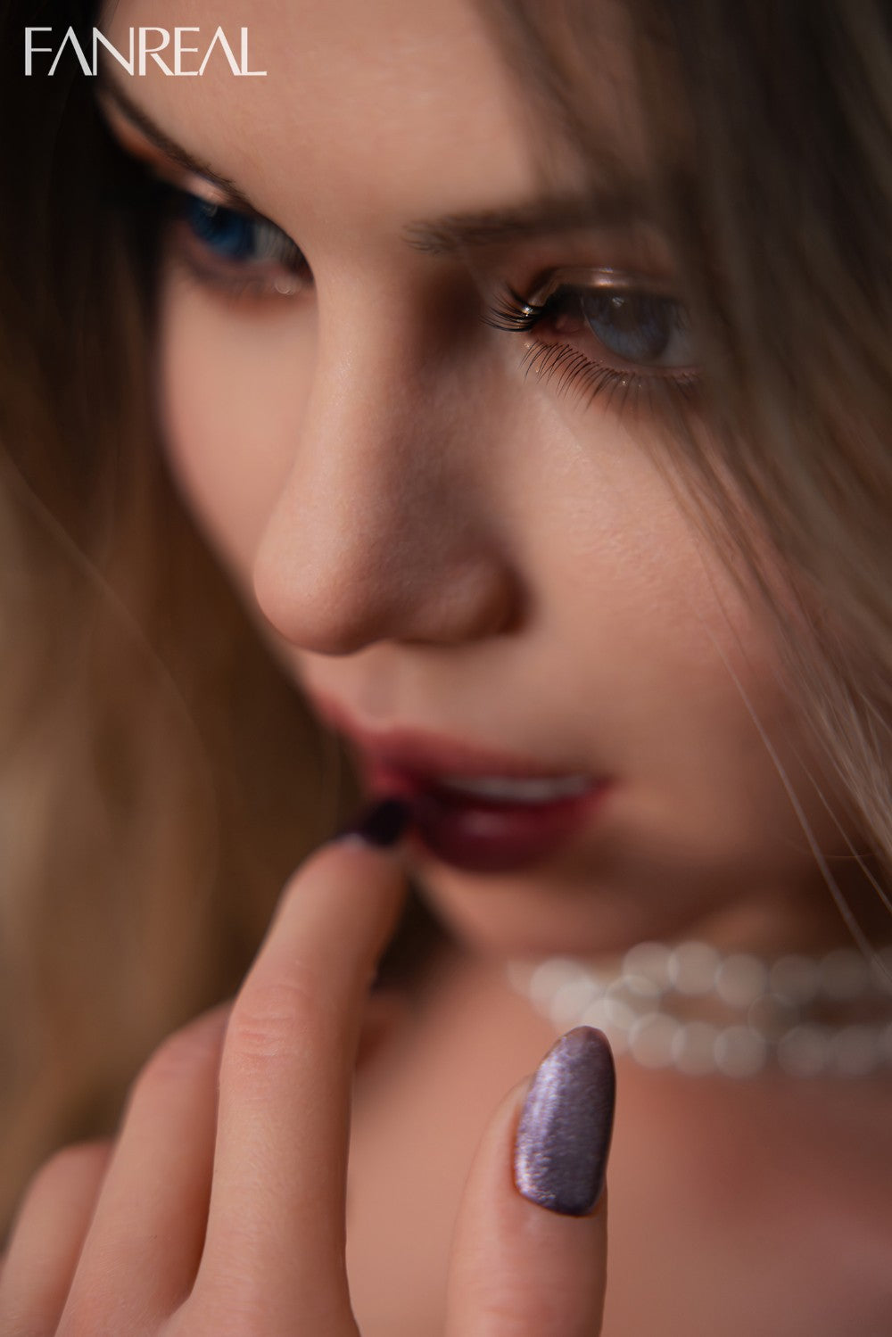 Carlee Torso sexdukke (FanReal Doll 95 cm G-cup silikone)