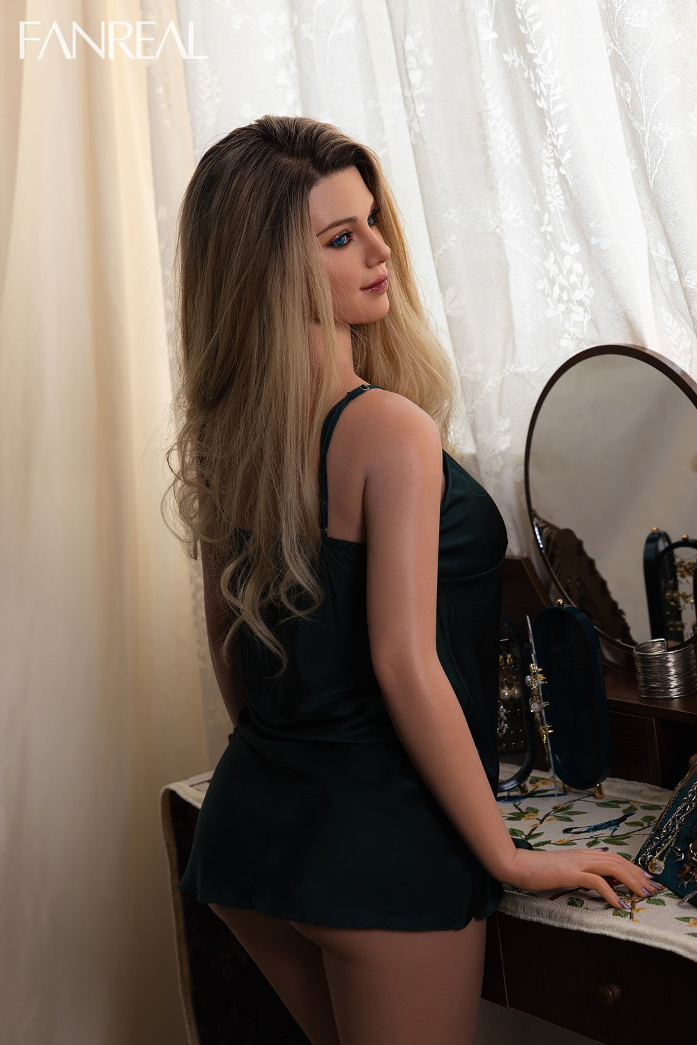Maria sexdukke (FanReal Doll 155 cm F-cup silikone)