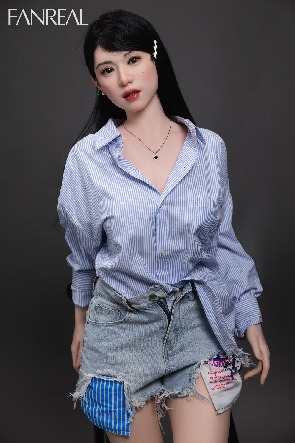 Kimmy sexdukke (FanReal Doll 155 cm F-cup RST silikone)