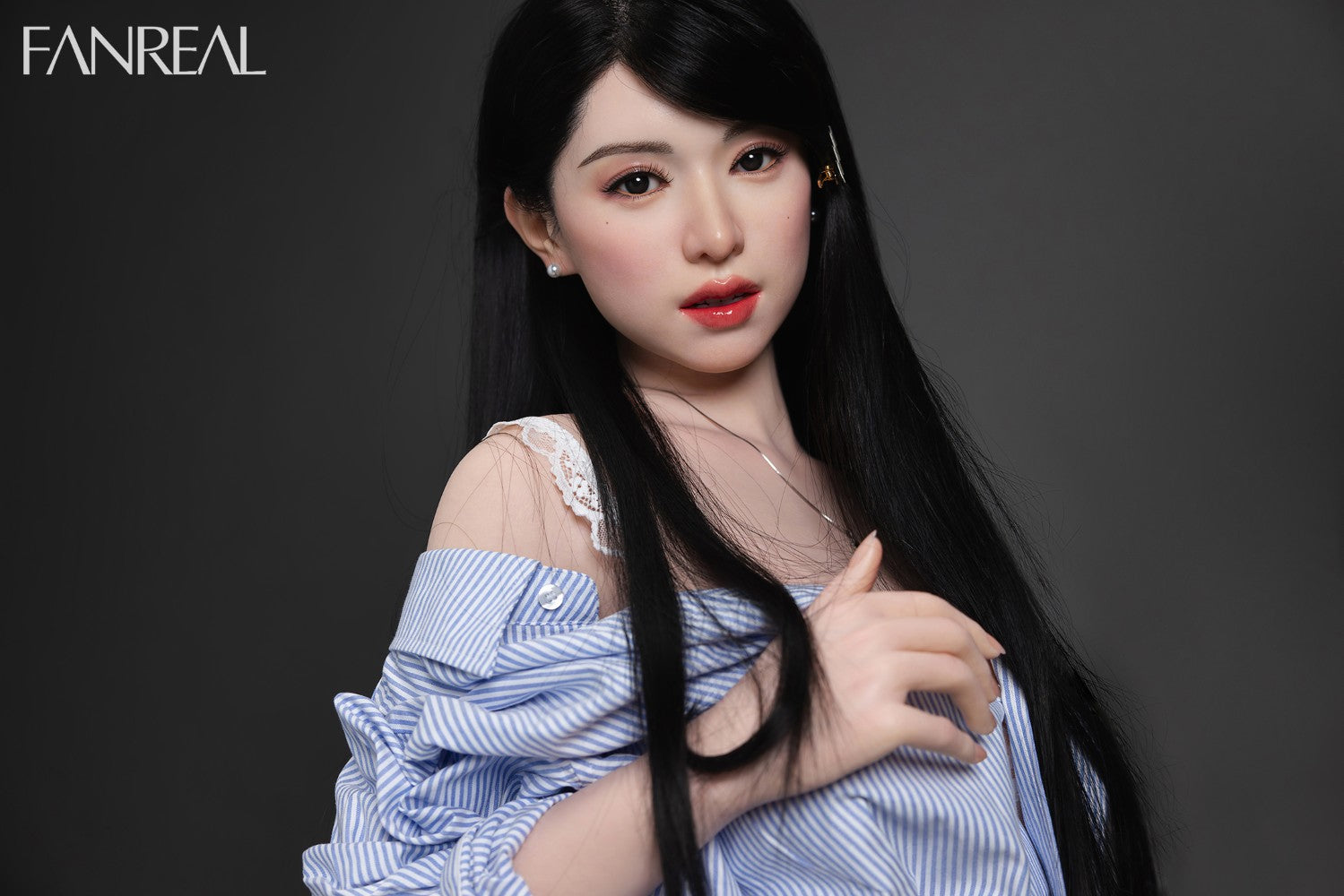 Kimmy sexdukke (FanReal Doll 155 cm f-cup silikone)