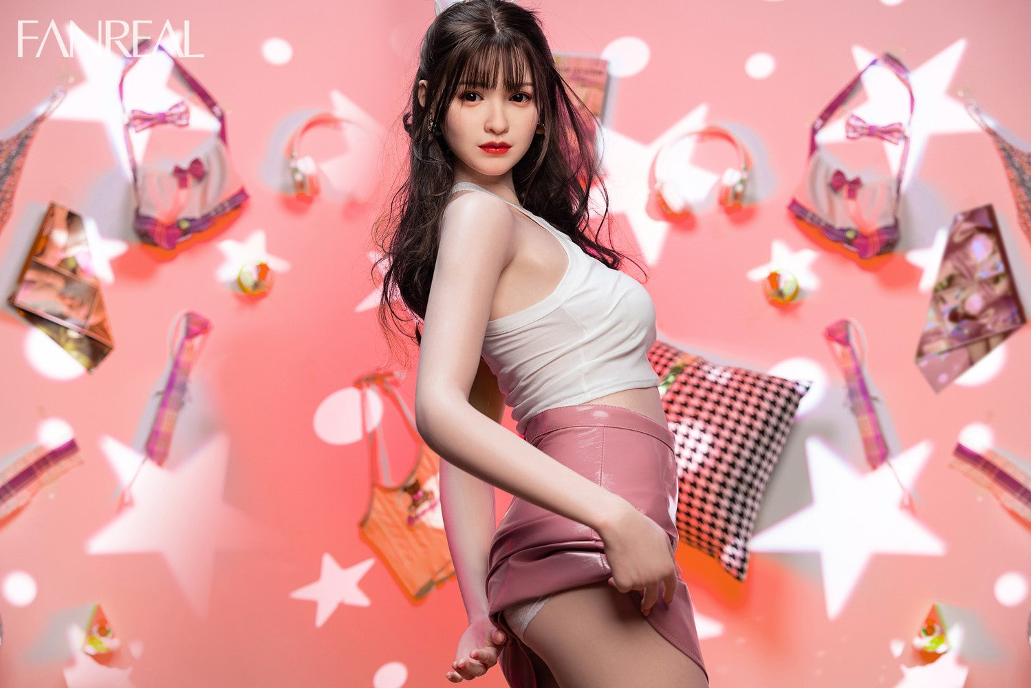 Josie sexdukke (FanReal Doll 163 cm C-cup silikone)