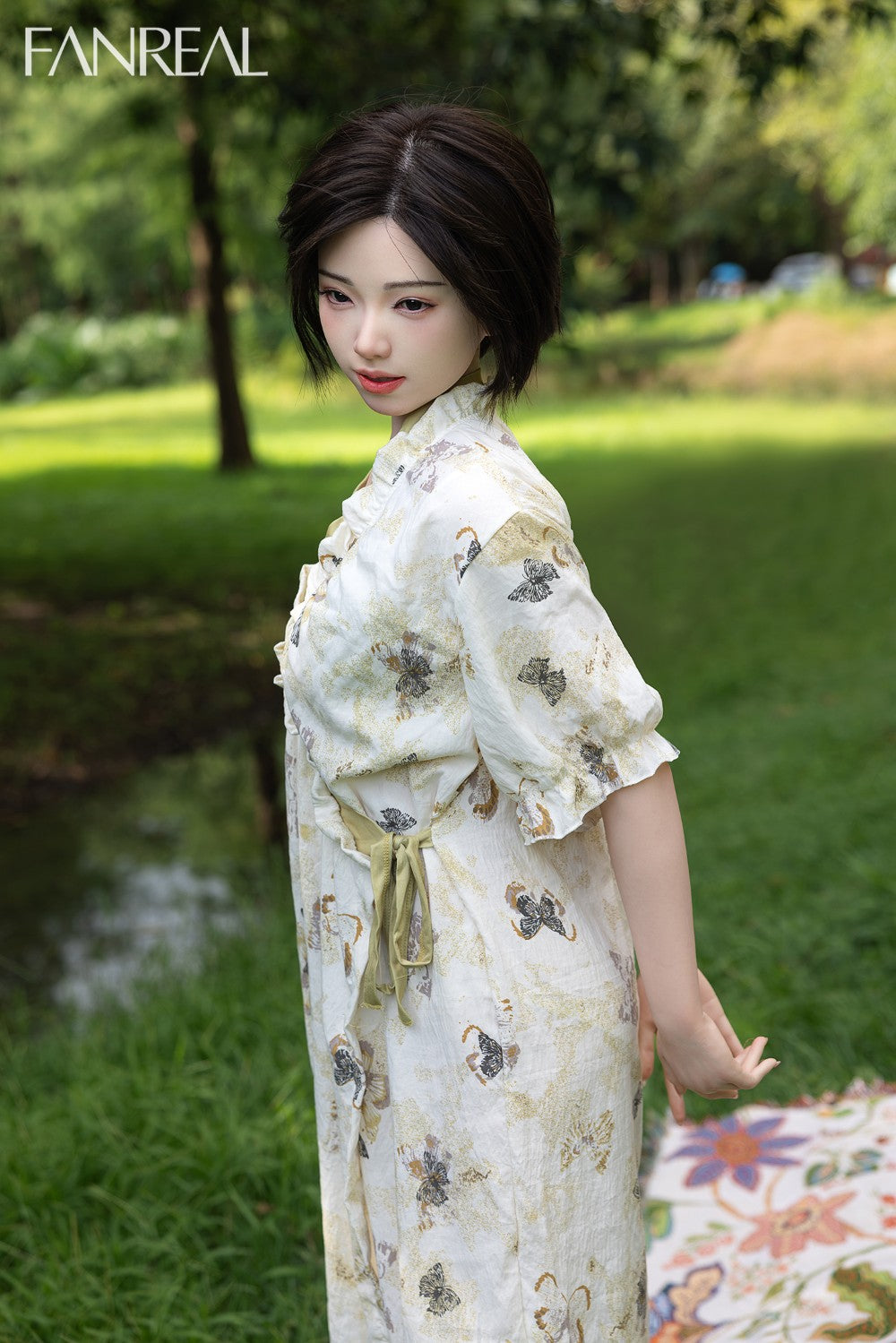 Molly sexdukke (FanReal Doll 153 cm B-cup silikone)