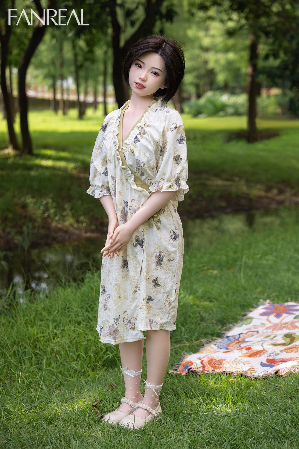 Molly sexdukke (FanReal Doll 153 cm B-cup silikone)