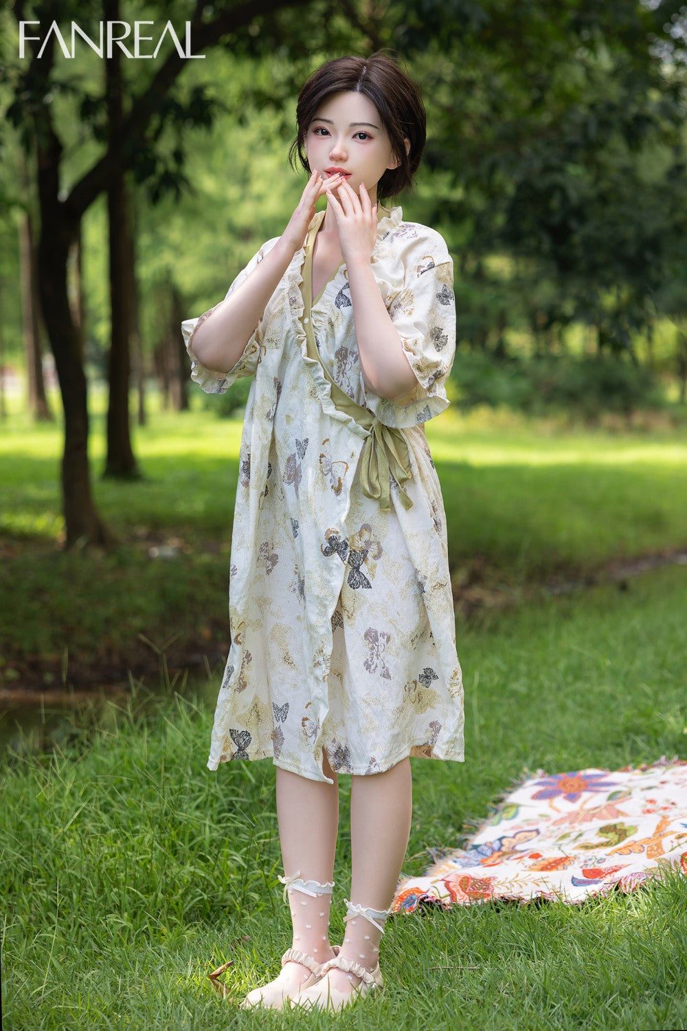 Molly sexdukke (FanReal Doll 153 cm B-cup silikone)