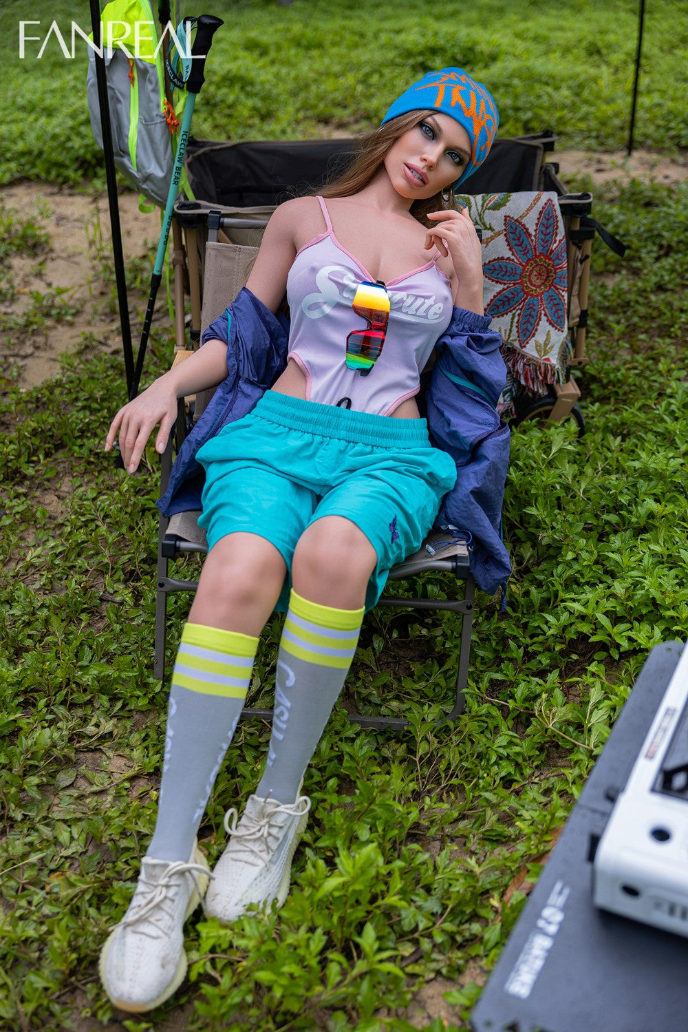 Kelly sexdukke (FanReal Doll 155 cm F-cup RST silikone)