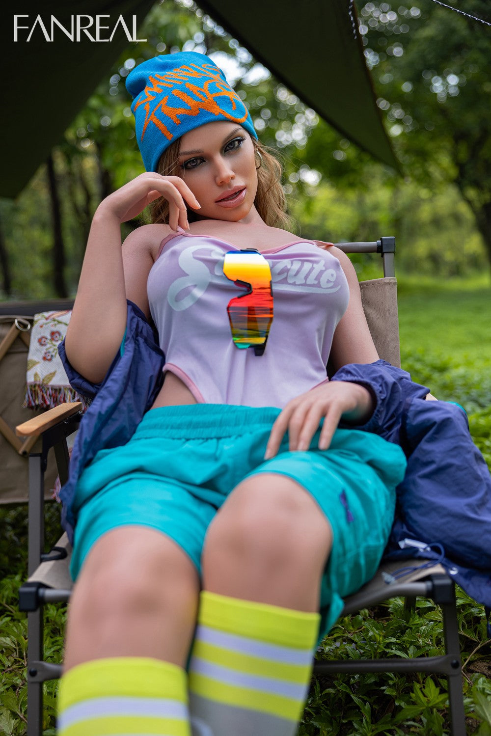 Kelly sexdukke (FanReal Doll 155 cm F-cup RST silikone)