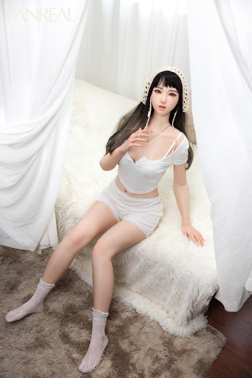 Jia sexdukke (FanReal Doll 158 cm B-cup silikone)