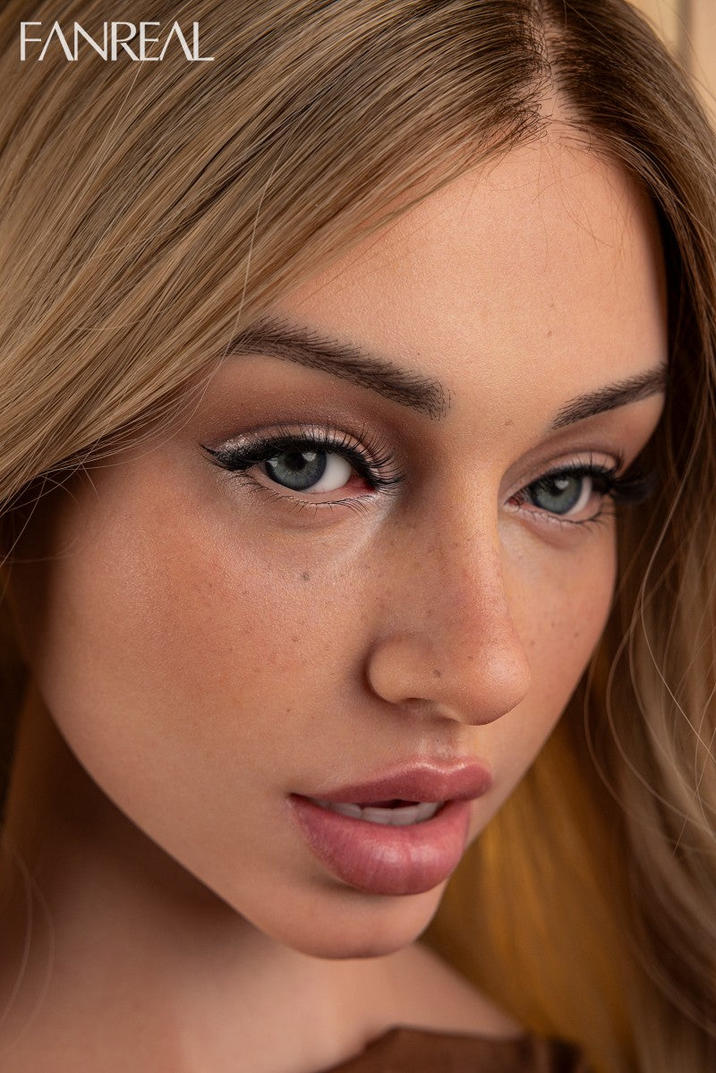 Lila Torso sexdukke (FanReal Doll 95 cm G-cup silikone)