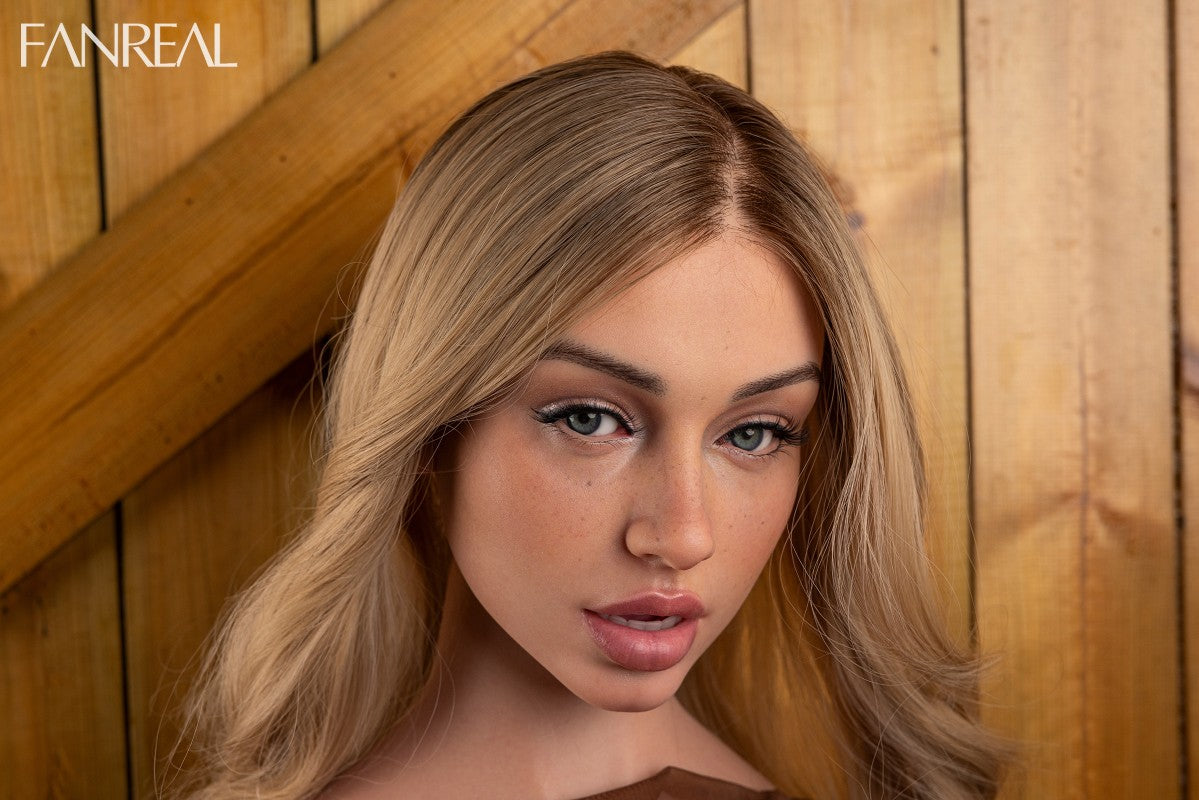 Lila Torso sexdukke (FanReal Doll 95 cm G-cup silikone)