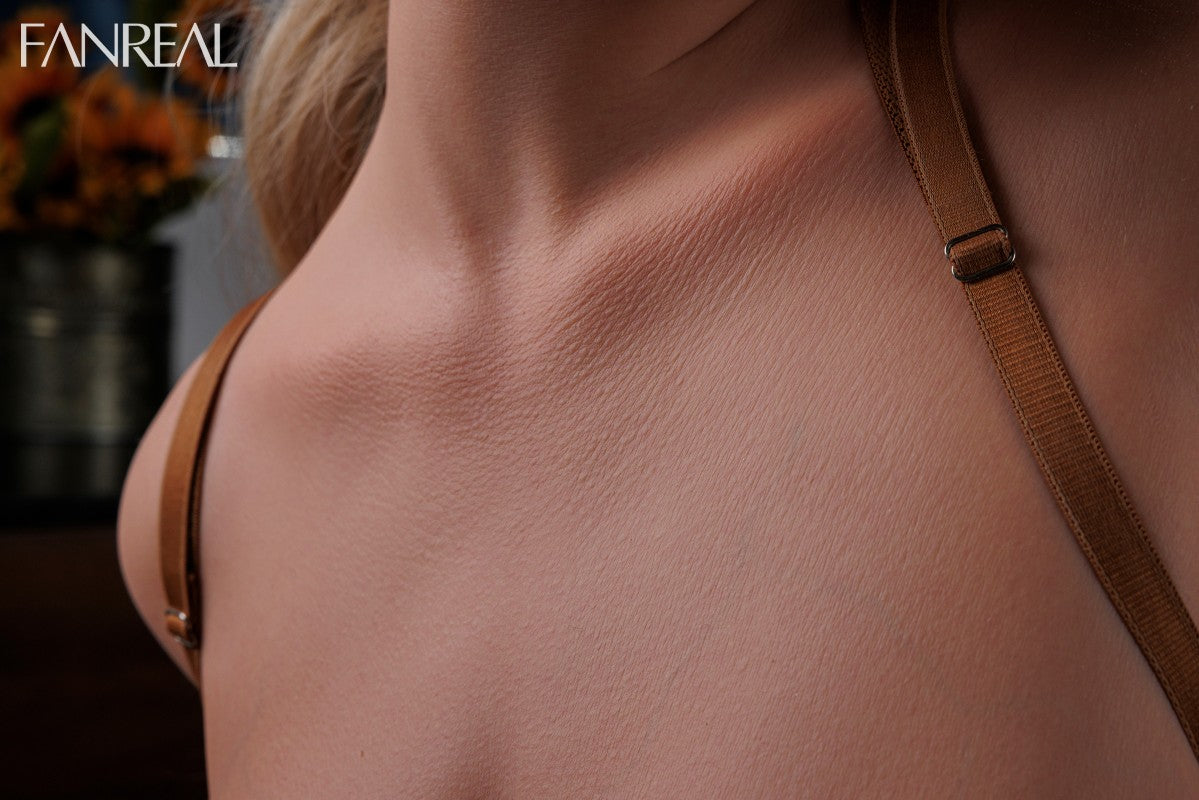 Lila Torso sexdukke (FanReal Doll 111 cm F-cup RST silikone)