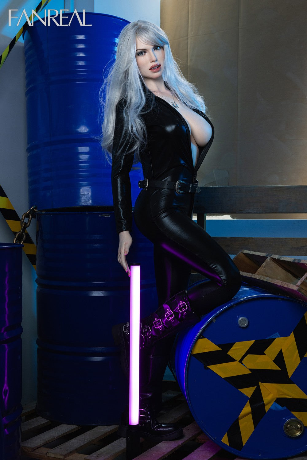 Kelly sexdukke (FanReal Doll 168 cm F-cup silikone)