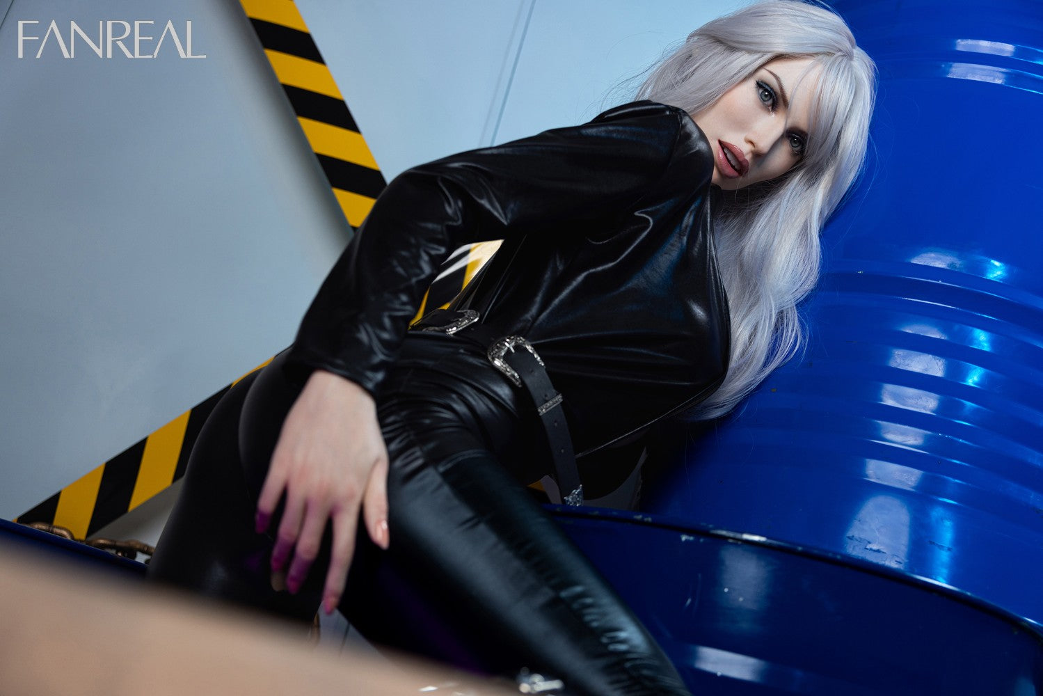 Kelly sexdukke (FanReal Doll 168 cm F-cup silikone)