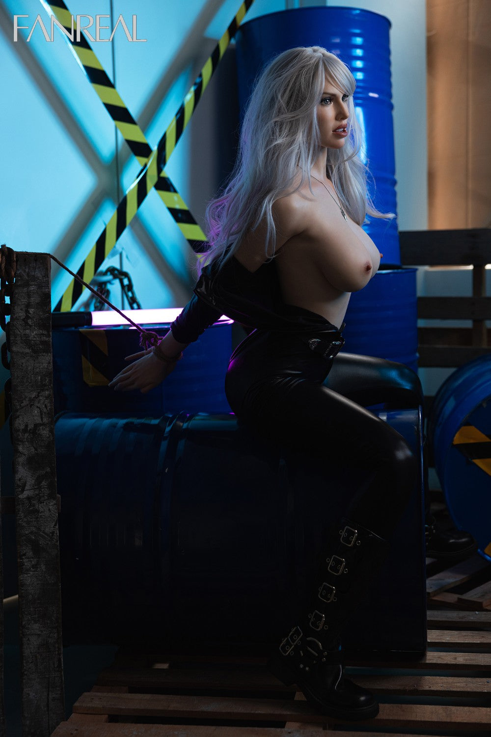 Kelly sexdukke (FanReal Doll 168 cm F-cup silikone)