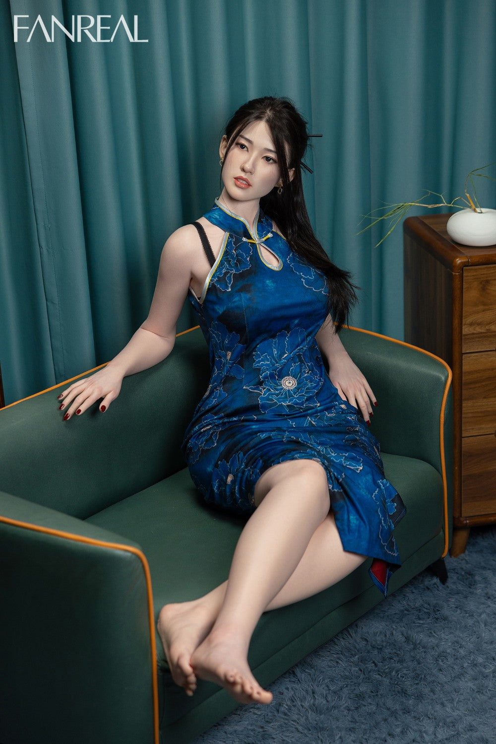 Faye sexdukke (FanReal Doll 170 cm G-cup silikone)