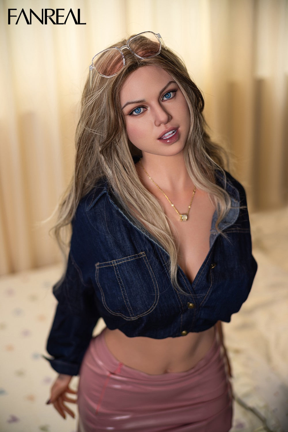 Mary sexdukke (FanReal Doll 170 cm d-cup silikone)