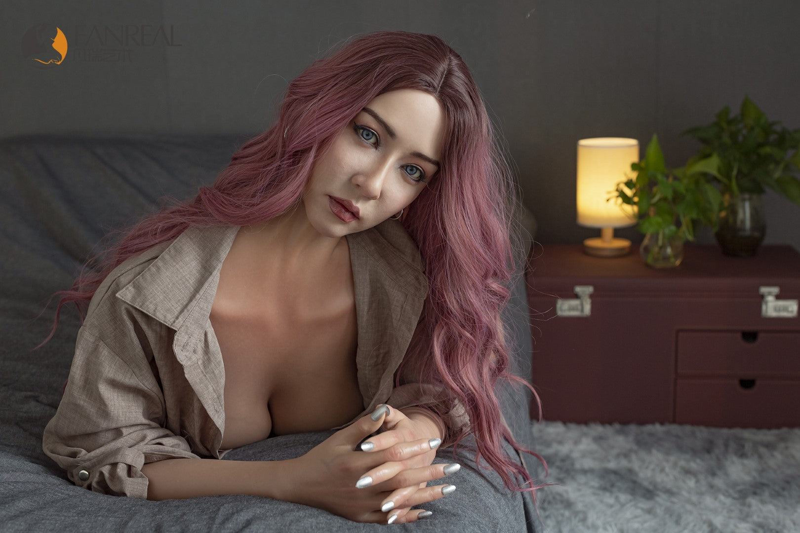 Eva sexdukke (FanReal Doll 165 cm d-cup silikone)