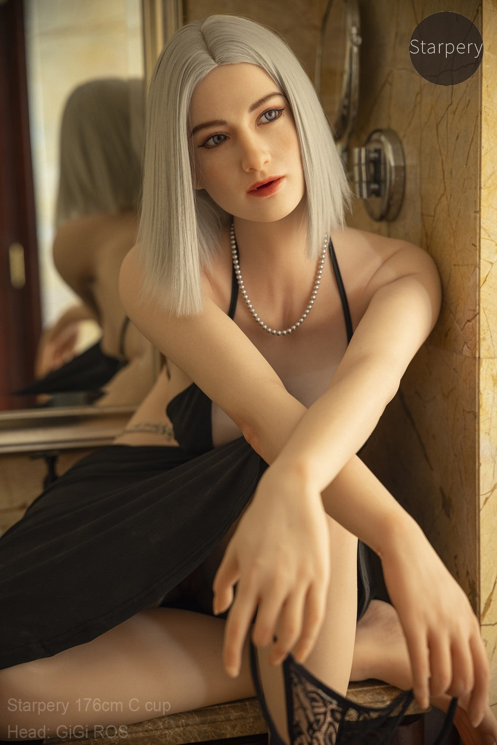 Gigi sexdukke (Starpery 176 cm C-cup TPE+silikone)