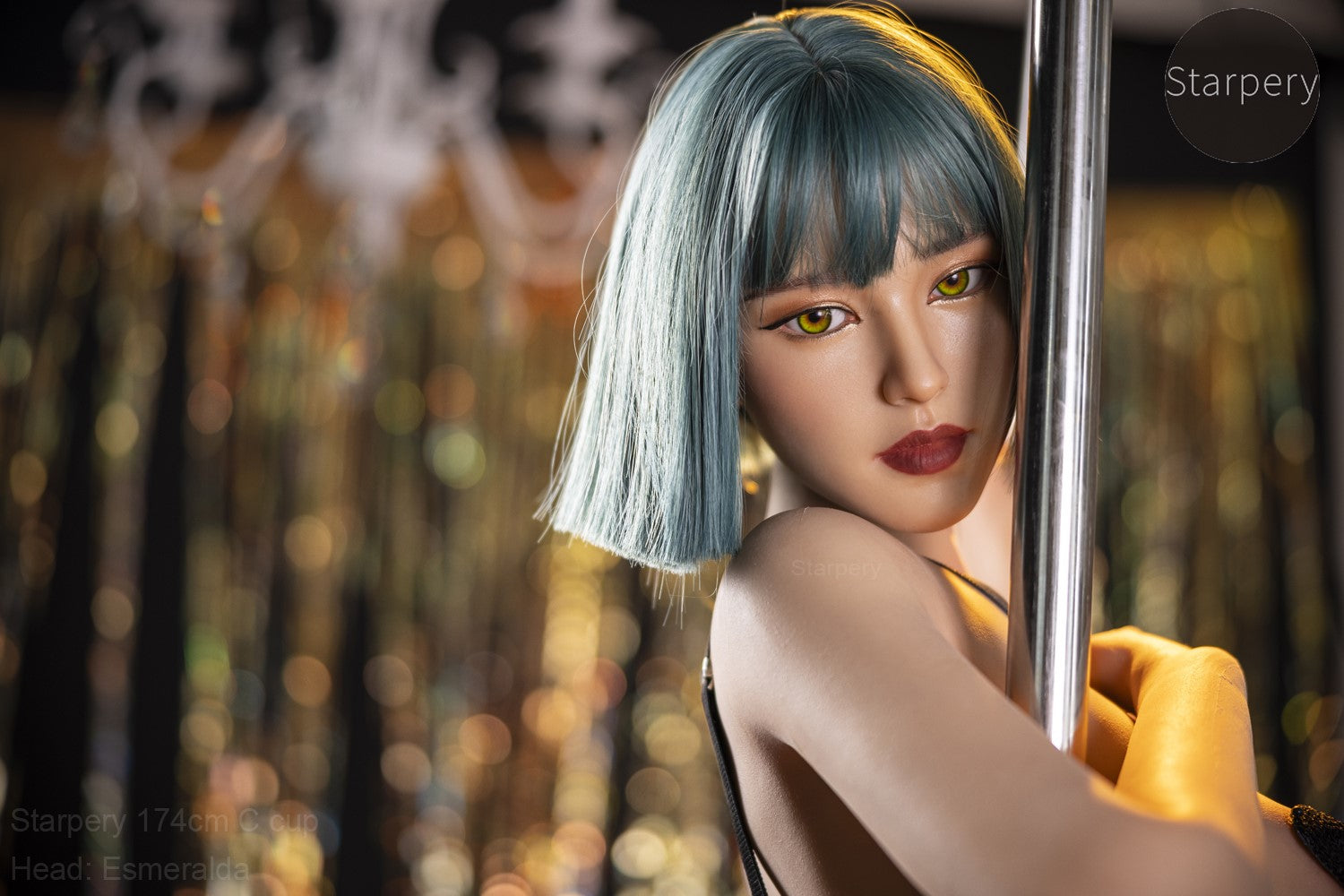 Esmeralda sexdukke (Starpery 174 cm C-cup TPE+silikone)