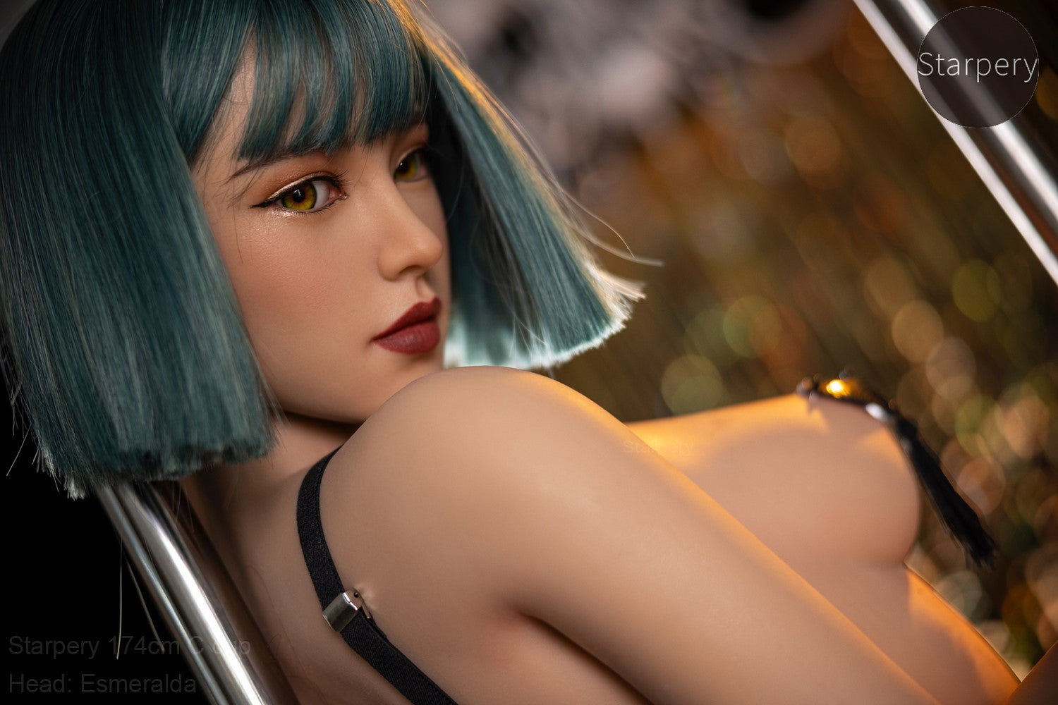 Esmeralda sexdukke (Starpery 174 cm C-cup TPE+silikone)