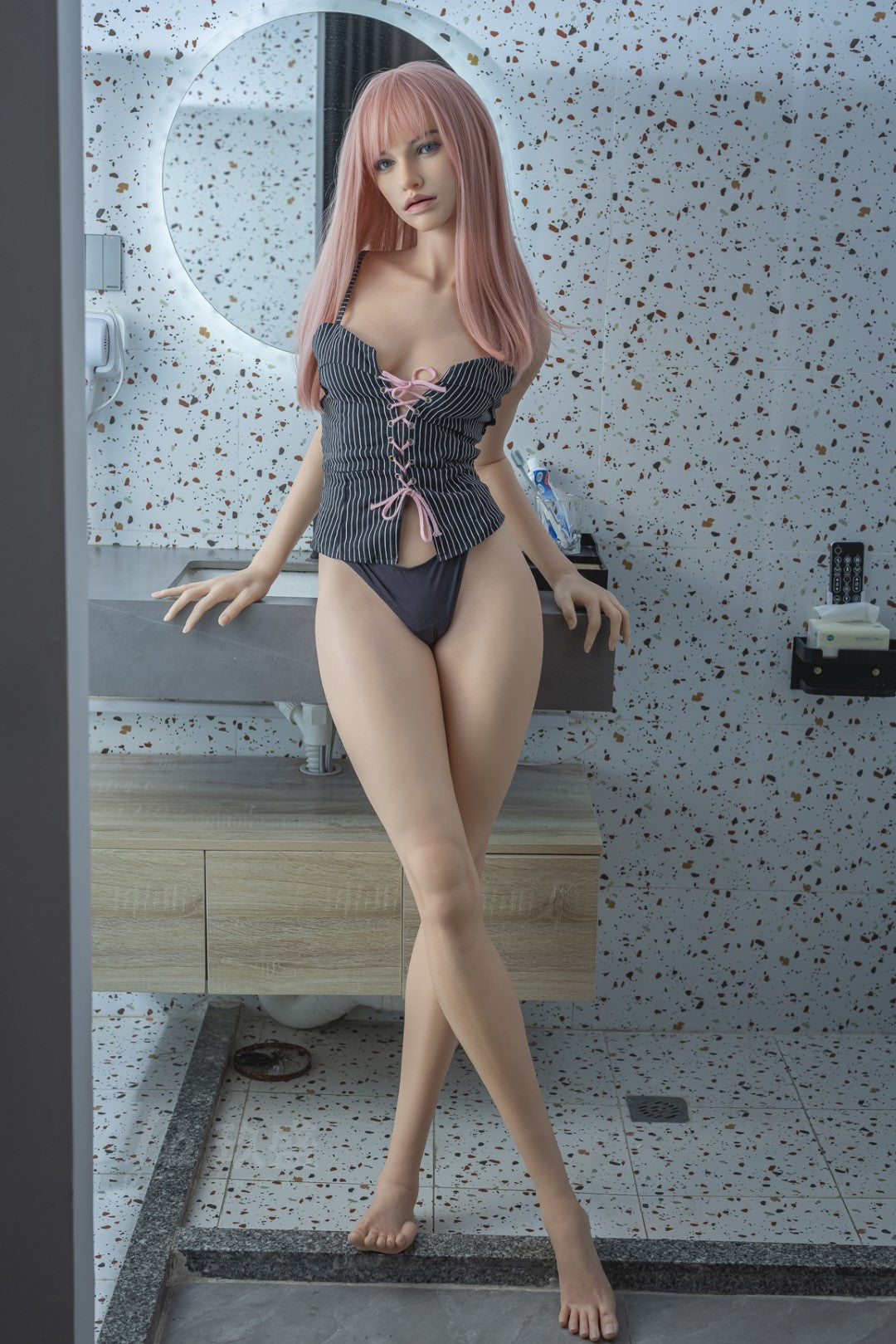 Lisa sexdukke (Jiusheng 168 cm C-cup #3B silikone)