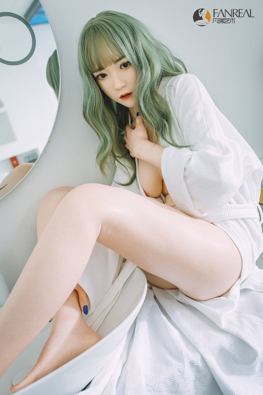 Qian sexdukke (FanReal Doll 158 cm B-cup silikone)
