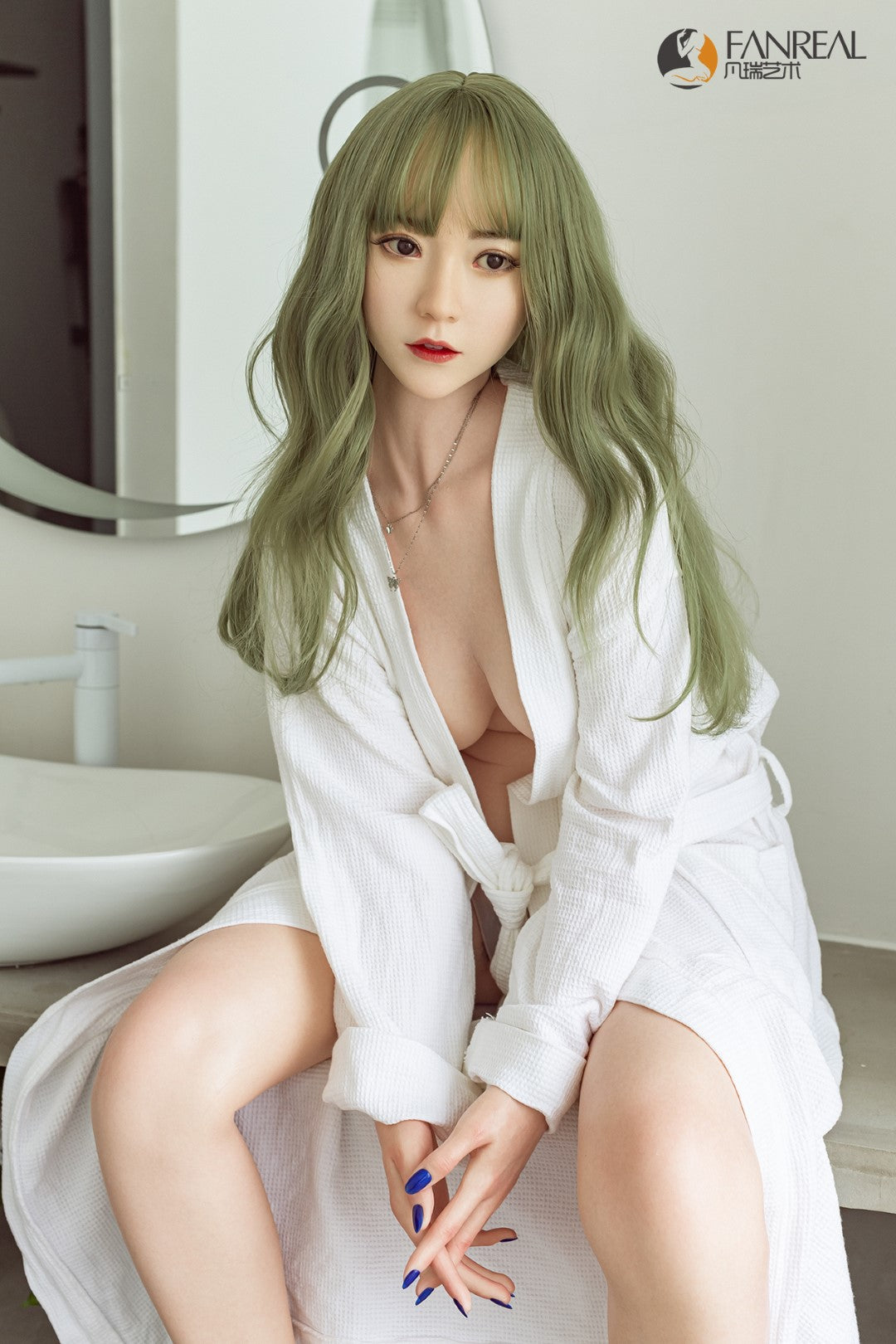 Qian sexdukke (FanReal Doll 158 cm B-cup silikone)