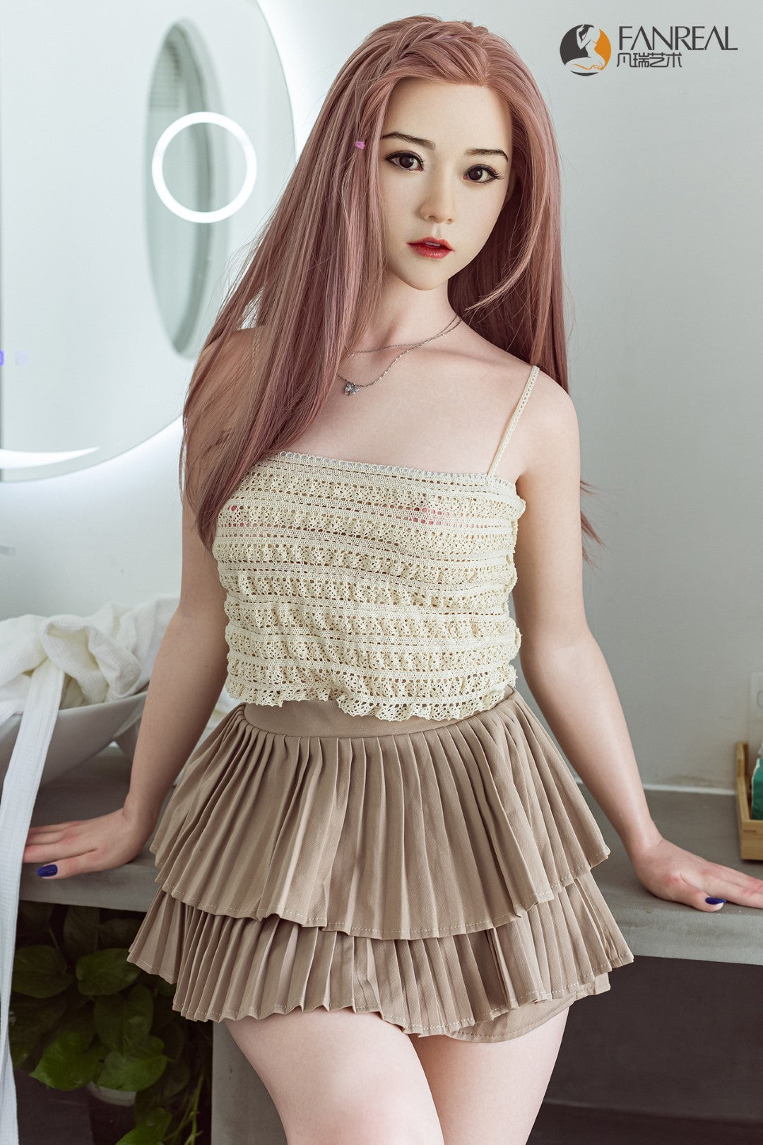 Qian sexdukke (FanReal Doll 158 cm B-cup silikone)