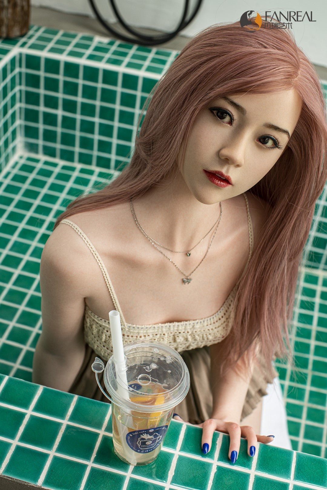 Qian sexdukke (FanReal Doll 158 cm B-cup silikone)