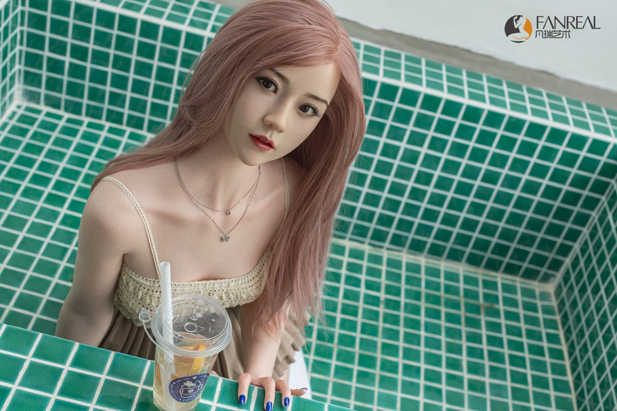 Qian sexdukke (FanReal Doll 158 cm B-cup silikone)