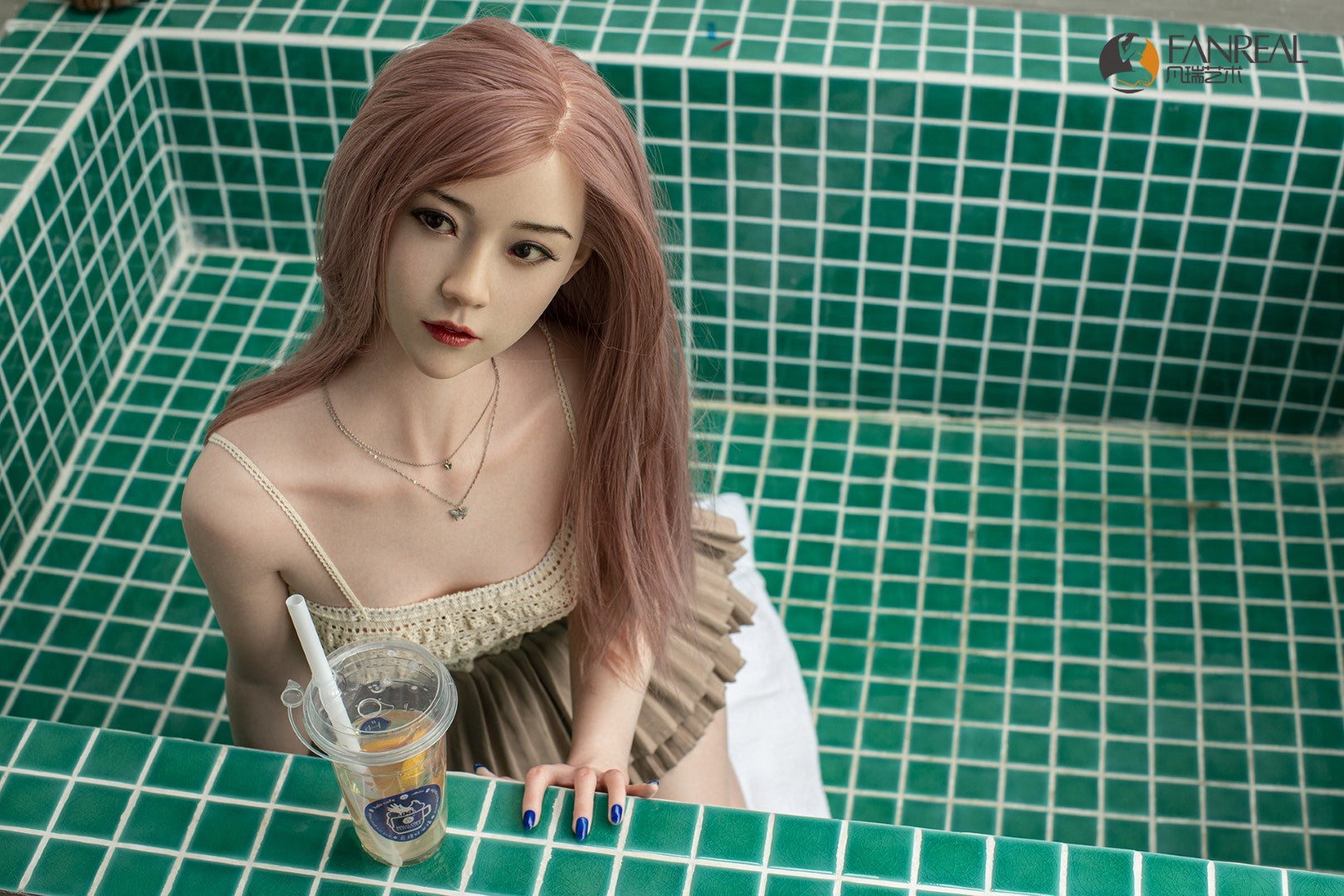Qian sexdukke (FanReal Doll 158 cm B-cup silikone)