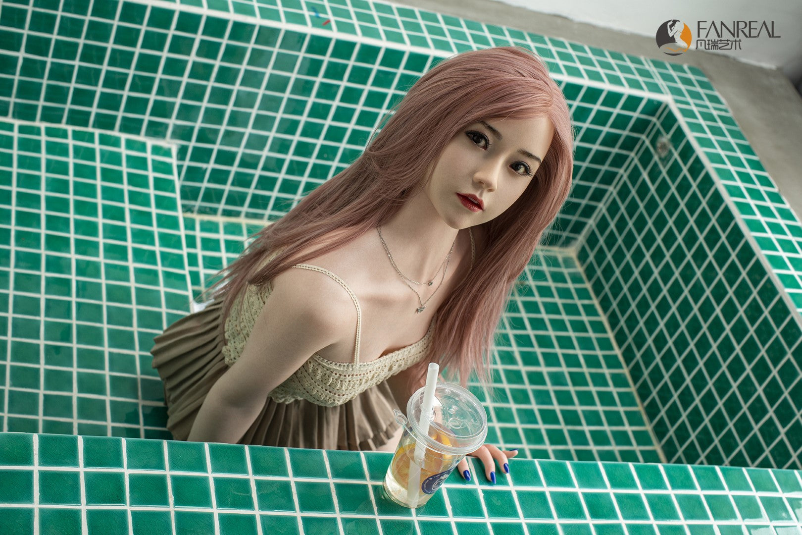 Qian sexdukke (FanReal Doll 158 cm B-cup silikone)