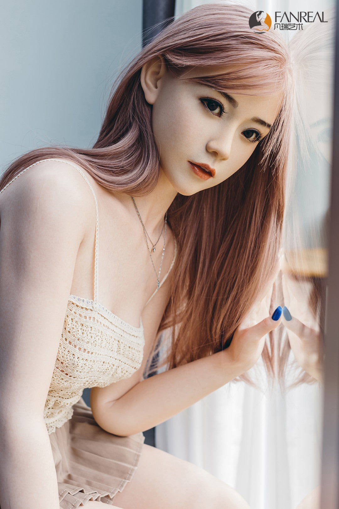 Qian sexdukke (FanReal Doll 158 cm B-cup silikone)
