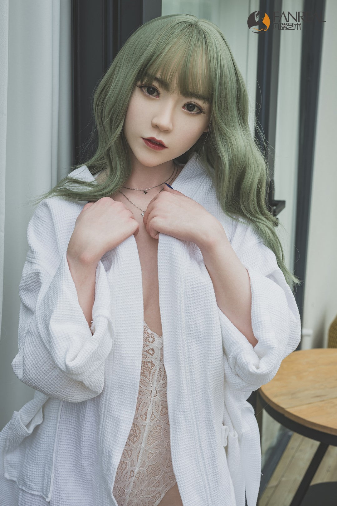 Qian sexdukke (FanReal Doll 158 cm B-cup silikone)