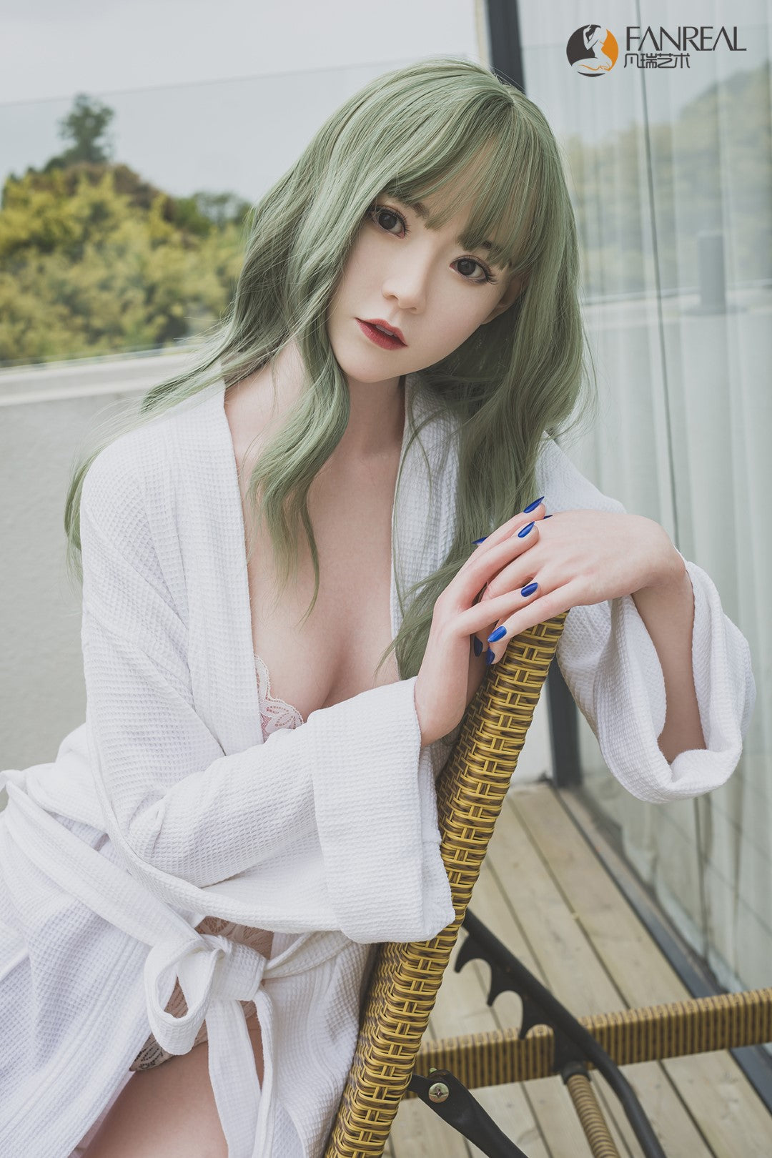 Qian sexdukke (FanReal Doll 158 cm B-cup silikone)
