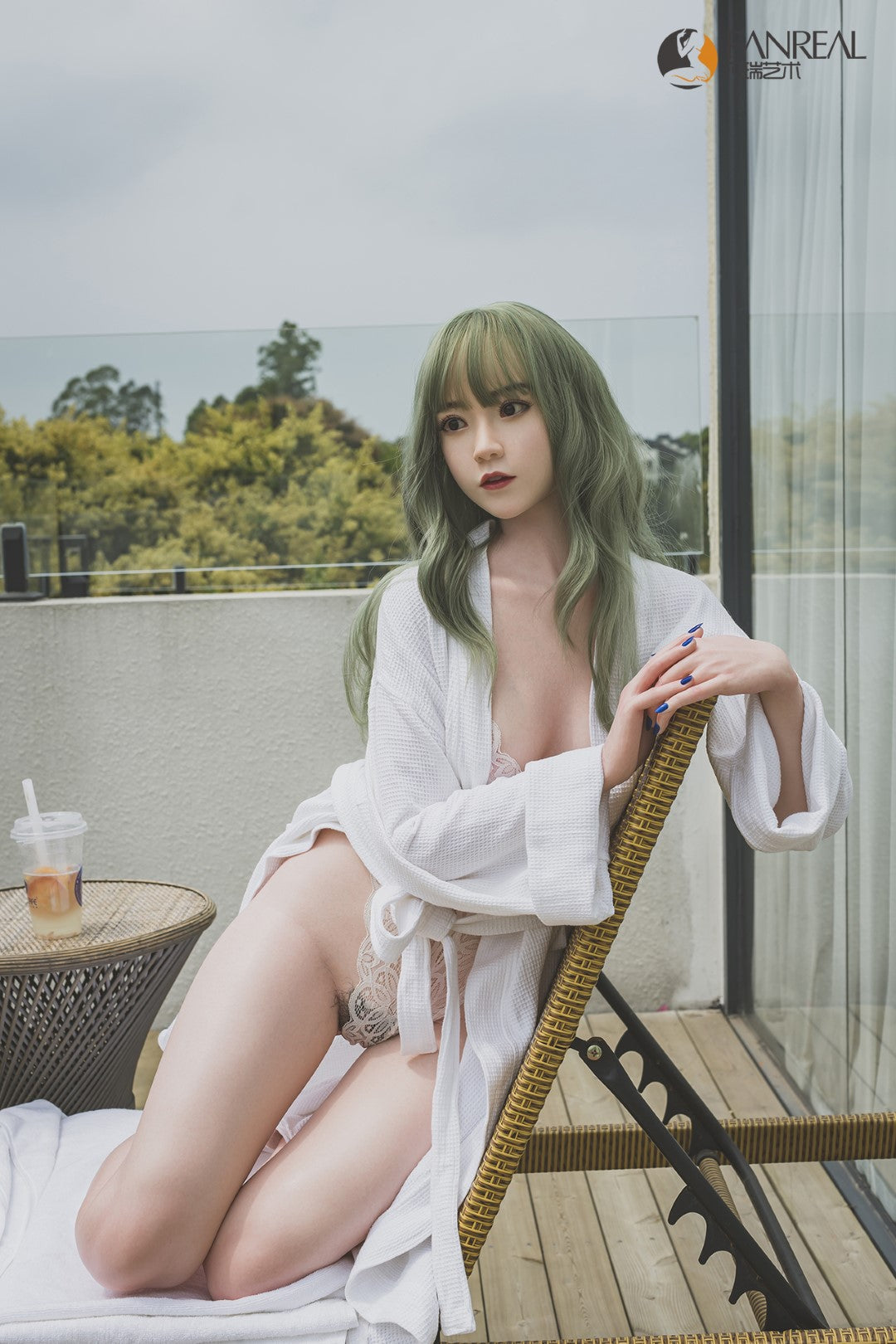 Qian sexdukke (FanReal Doll 158 cm B-cup silikone)